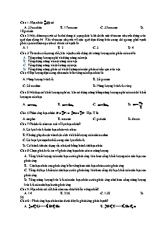 237 Câu trắc nghiệm tách từ đề thi thử THPT Quốc gia môn Vật lí - Hạt nhân nguyên tử - Năm học 2019 (Có đáp án)