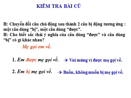 Bài giảng Ngữ văn Lớp 7 - Bài 24: Dùng cụm chủ vị để mở rộng câu