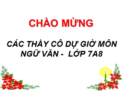 Bài giảng Ngữ văn Lớp 7 - Tiết 29: Văn bản Qua đèo ngang