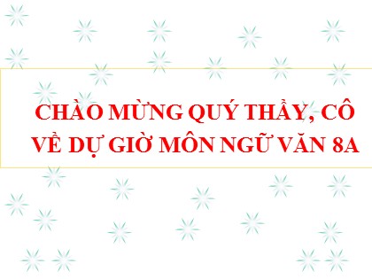 Bài giảng Ngữ văn Lớp 8 - Bài 5: Từ ngữ địa phương và biệt ngữ xã hội