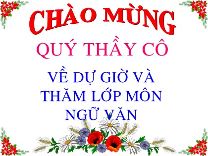 Bài giảng Ngữ văn Lớp 9 - Tiết 106: Văn bản Chó sói và cừu trong thơ ngụ ngôn của La Phông-ten