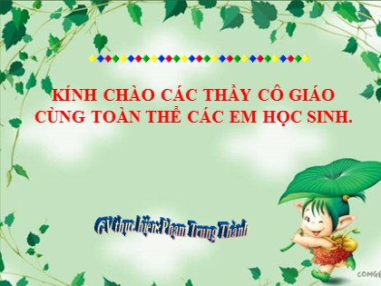 Bài giảng Ngữ văn Lớp 9 - Tiết 32: Miêu tả trong văn bản tự sự - Phạm Trung Thành