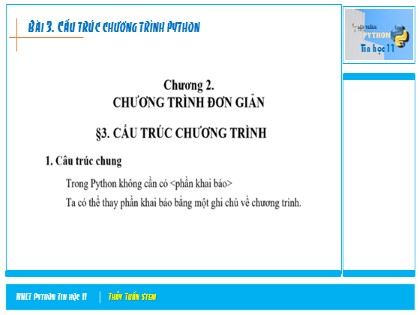 Bài giảng Tin học Lớp 11 - Bài 3+4