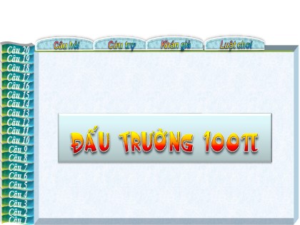 Thiết kế trò chơi cho PowePoint - Đấu trường 100