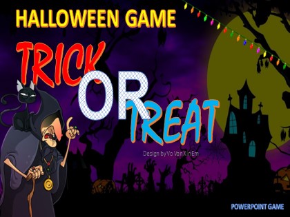 Thiết kế trò chơi trên PowePoint - Halloween game