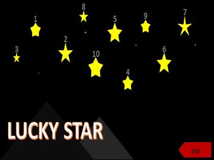 Thiết kế trò chơi trên PowePoint - Lucky star