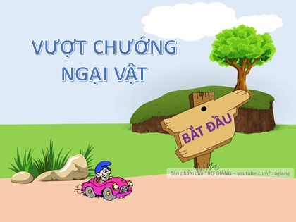 Thiết kế trò chơi trên PowePoint - Vượt chướng ngại vật