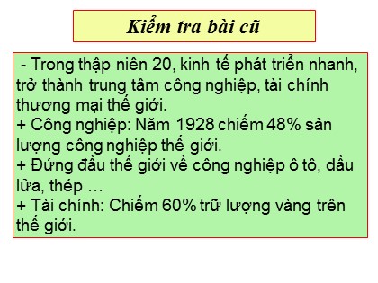 Bài giảng Lịch sử Lớp 8 - Tiết 28, Bài 19: Nhật Bản giữa hai cuộc chiến tranh thế giới (1918–1939) - Năm học 2020-2021