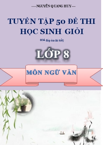 Tài liệu bồi dưỡng Học sinh giỏi - Nghị luận xã hội