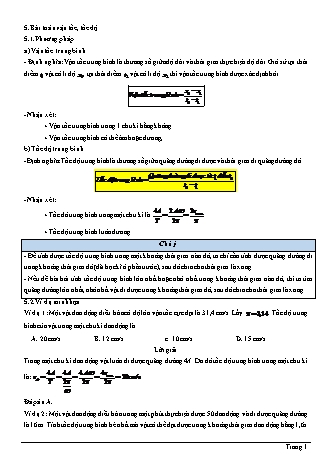 Bài tập Vật lí Lớp 12 - Chương 1: Dao động cơ - Chuyên đề: Con lắc lò xo - Dạng 5: Bài toán vận tốc, tốc độ (Có lời giải)