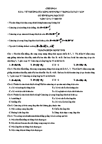 Luyện thi Vật lí Lớp 11 - Chương 4: Từ trường - Bài 3: Từ trường của dòng điện chạy trong các dây dẫn có hình dạng đặc biệt - Chu Văn Biên