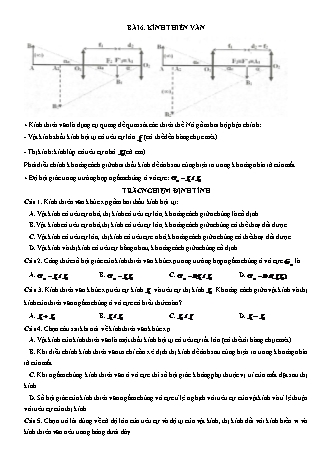 Luyện thi Vật lí Lớp 11 - Chương 7: Mắt. Các dụng cụ quang học - Bài 6: Kính thiên văn - Chu Văn Biên