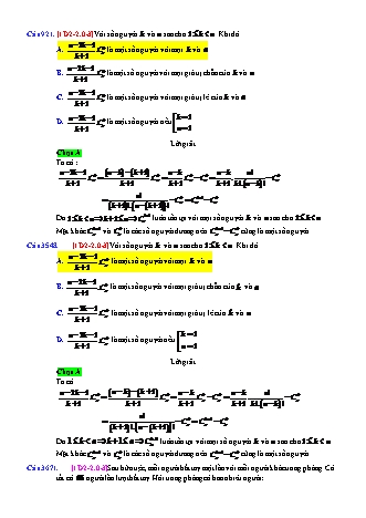 Trắc nghiệm Đại số Lớp 11 tách từ đề thi thử THPT Quốc gia - Chương 2 - Chủ đề 2: Hoán vị. Chỉnh hợp. Tổ hợp - Câu hỏi chưa phân dạng - Mức độ 3 - Năm học 2017-2018 (Có đáp án)
