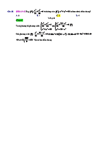 Trắc nghiệm Hình học Lớp 10 tách từ đề thi thử THPT Quốc gia - Chương 3 - Chủ đề 3: Phương trình elip - Dạng 9: Mối liên hệ giữa đường tròn và elip - Năm học 2017-2018 (Có đáp án)