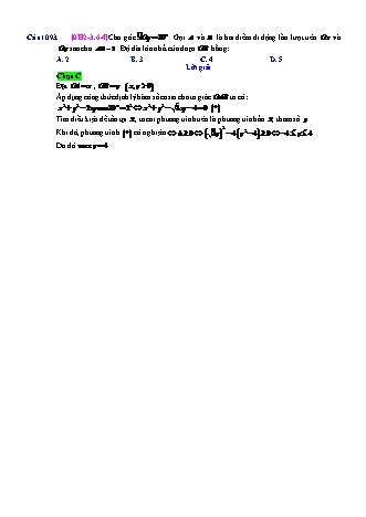 Trắc nghiệm Hình học Lớp 10 tách từ đề thi thử THPT Quốc gia - Chương 2 - Chủ đề 3: Các hệ thức lượng trong tam giác và giải tam giác - Dạng 6: Các bài toán tổng hợp - Mức độ 4 - Năm học 2017-2018 (Có đáp án)