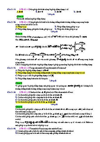 Trắc nghiệm Hình học Lớp 11 tách từ đề thi thử THPT Quốc gia - Chương 1 - Chủ đề 8: Phép đồng dạng - Dạng 1: Các tính chất của phép đồng dạng - Mức độ 1 - Năm học 2017-2018 (Có đáp án)