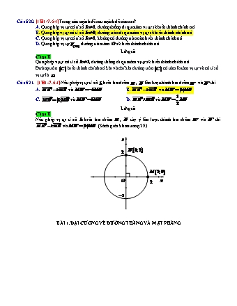 Trắc nghiệm Hình học Lớp 11 tách từ đề thi thử THPT Quốc gia - Chương 1 - Chủ đề 7: Phép vị tự - Dạng 6: Phương trình ảnh, tạo ảnh của đường tròn qua phép vị tự - Mức độ 1 - Năm học 2017-2018 (Có đáp án)
